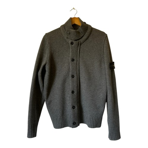 Stone island woll cardigan - stone,
