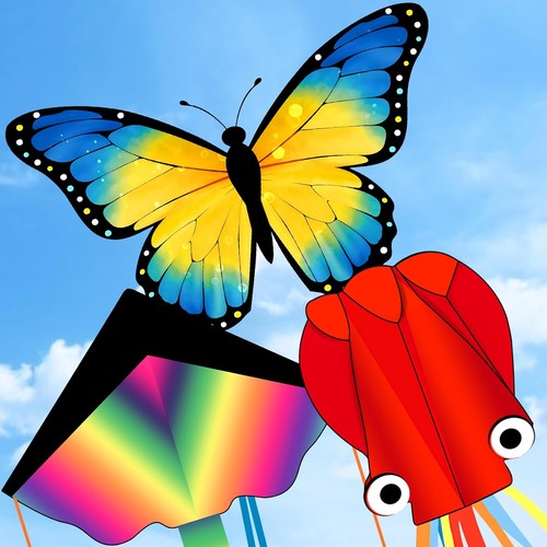 3er pack drachen bunte - pack,