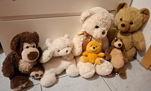 Teddy stofftier konvolut - stofftier,