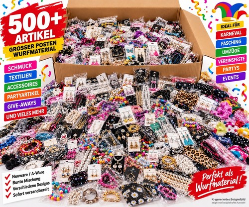 500 wurfartikel wurfmaterial - wurfartikel,