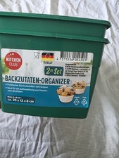 2er Set Backzutaten-Organizer