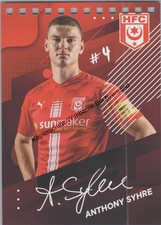 Autogrammkarte Anthony Syhre HFC Syhre, Anthony :
