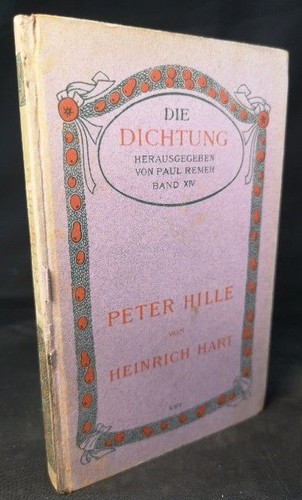 Peter hille buchschmuck - peter,