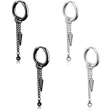 Ohrringe Set, Titan Stahl