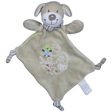 Toy Place Hund mit Vogel Schmusetuch 30x30cm Gebraucht Hund