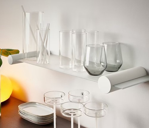 Varmblixt glass shelf frosted - glass,