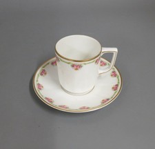Mokkatasse mit UT Espresso Tasse Rosenthal Sorrent Wilhelmine Rosen Dekor