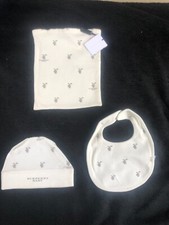 BURBERRY BABY SET TASCHE MÜTZE LÄTZCHEN