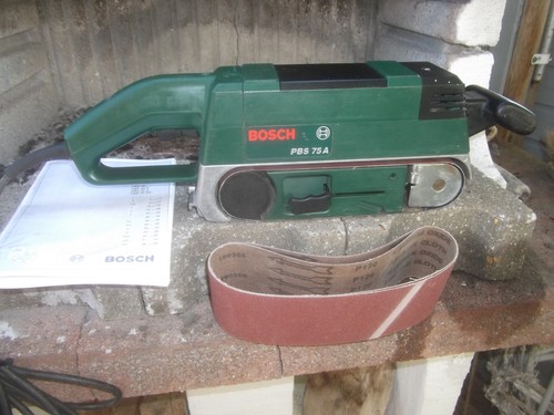 Bosch pbs 75a - pbs, bandschleifer
