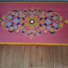 Handbemalte kleine Komode aus