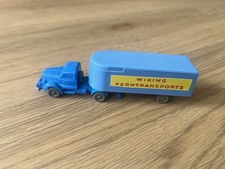 Wiking Kühlkoffersattelzug Ferntransporte Himmelblau 1:87