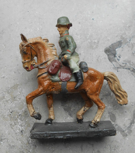 Pferd und reiter lineol - und, reiter,