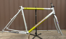 RALEIGH USA MT 500 RAHMEN + GABEL RH 53cm 26" Alu + TANGE Prestige + Cr-Mo RAR !