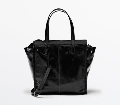 Massimo dutti leder clutch - dutti,