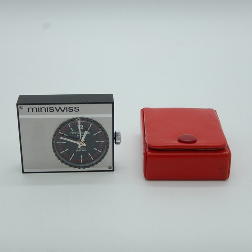 Miniswiss reisewecker design - miniswiss,