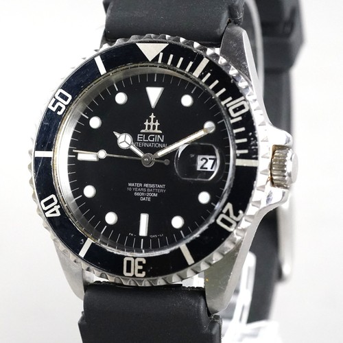 Elgin vintage diver 200m - elgin,
