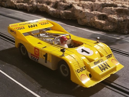 Porsche 917 gelb - porsche, 917/10,