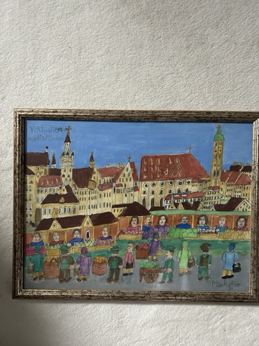 Max raffler aquarell orig - raffler,