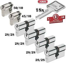 6er Zylinder Abus kleine Schließanlage Gleichschließend