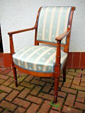 orig. Empire/Biedermeier Sessel Armlehnenstuhl Kirschbaum Rheinland 1810 SELTEN
