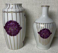 2 antike Jugendstil Porzellan