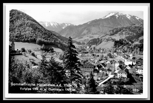 Ansichtskarte hollenstein - hollenstein, an