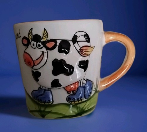 Kuh tasse mit figur - tasse,