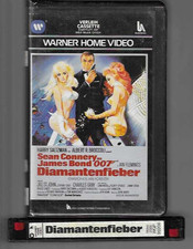 Warner Verleih  Sean Connery   DIAMANTENFIEBER   Video 2000 Rarität