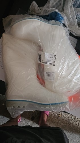 Gummistiefel weiß mit - gummistiefel,
