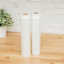 Vakuumfolien-Rolle 2er Set passend für PowerXL Duo NutriSealer 28cm x 600cm