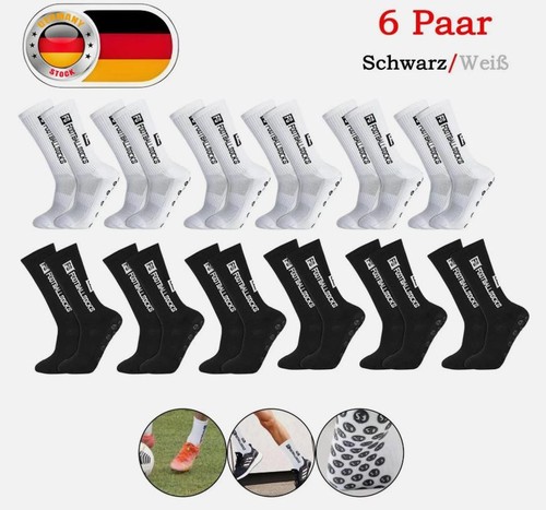 Paare fußballsocken größe - 6-paare,