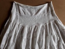 Knielanger Rock Baumwolle