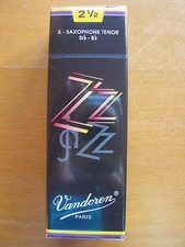 Vandoren ZZ Tenorsaxophonblätter Stärke 2,5, EINZELBLATT