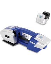 BAOSHISHAN Elektrische Umreifungsmaschine Umreifungsgerät (Blau) – 3000 mAh,