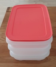 TUPPERWARE Gefrier-Behälter 3er Set mit 1Deckel