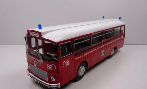 Saviem fire bus 1 - bus, 1/43