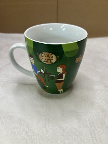 Eine gebrauchte kaffee - kaffee,