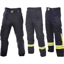 Feuerwehrhose HuPF Teil 2 Feuerwehr Einsatz Bundhose mit u. ohne Reflex Streifen