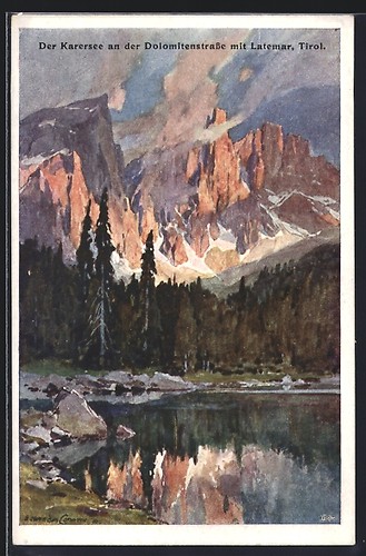 Künstler edward harrison - künstler-ak,