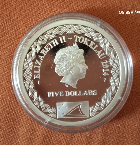 Dollars tokelau 2014 si925 - dollars,