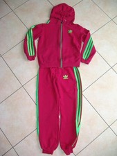 •●♥ Trainingsanzug Jogginganzug - Gr. 146-152 - pink / grün ♥●36