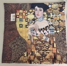 Kissenbezug Gustav Klimt Adele Bloch Kissenhülle NEU