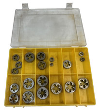 HSS metrisch fein Feingewinde Gewindeschneider verschiedene Schneideisen Kiste