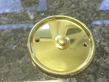 Türklingel Messing NEU rund