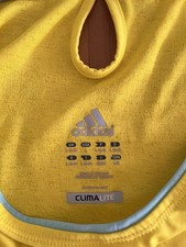 Adidas Running Shirt, Neongelb mit praktischer Tasche hinten, XL