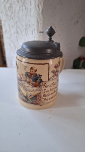 Alter bierkrug villeroy boch - bierkrug,