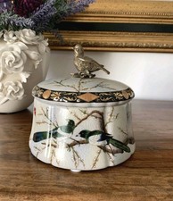 Dose Porzellan Bronze