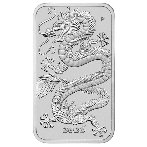 Silbermünze rectangular - oz,