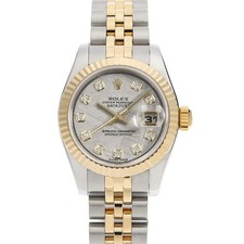 Rolex datejust 10p diamond - rolex,
