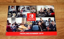 2019 Nintendo Promo Advertising Ad Booklet Flyer Nintendo Switch Mario Yoshi 